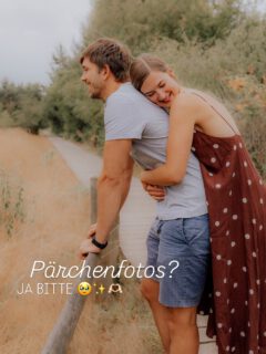 Marina, würdest du uns auch als Paar Fotografieren? Bei solchen Süßmäusen kann meine Antwort einfach nur ja sein 🥹✨🫶🏻 Einfach eine der schönsten Fotosessions, die ich je hatte & würde ich definitiv wieder tun! 

Vor meiner Kamera ist mir immer besonders wichtig, dass ihr euch frei bewegt. Natürlich leite ich euch gerne ein bisschen durch den Ablauf – aber die Liebe, die ihr miteinander teilt (ob als Paar oder Familie), müsst ihr mitbringen 😊 Und wann immer sie so offensichtlich, so tief und verbunden ist… dann entstehen die allerschönsten Erinnerungen, die sie sich so richtig nach Zuhause anfühlen 💖

Darf ich eure Magie festhalten? 😌